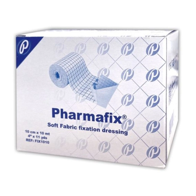 Aυτοκόλλητη Ελαστική Ταινία Non Woven Στήριξης Pharmafix 10cm x 10m