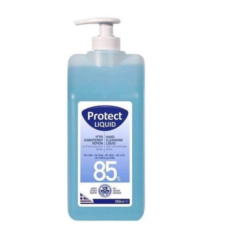 Αντισηπτικο Υγρο Χεριων 85% Protect Liquid 1000ml