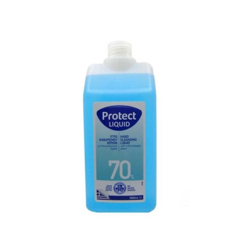 Αντισηπτικό Χεριών με 70% Αλκοόλη Protect Liquid 1lt ControlBios