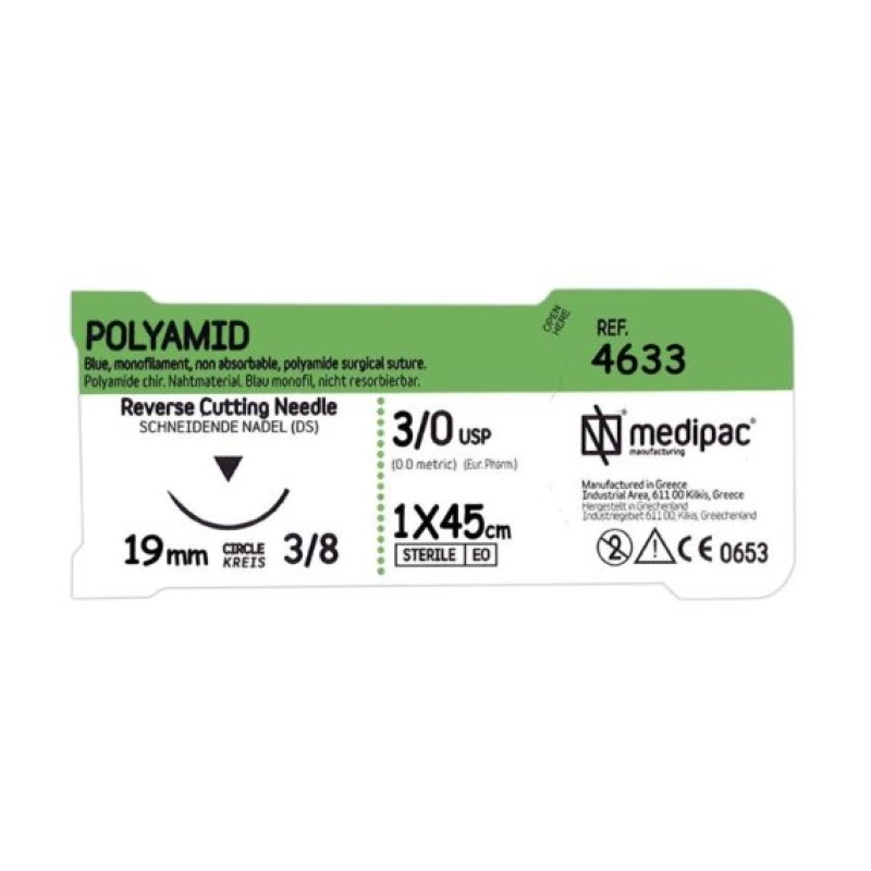 Ράμμα Polyamid 3/0 Medipac